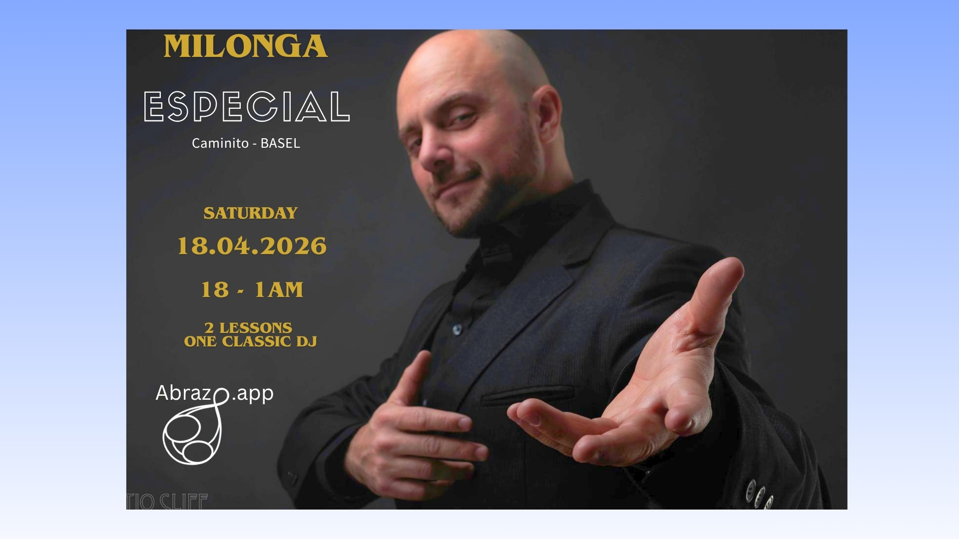 18. April. Milonga “ESPECIAL”